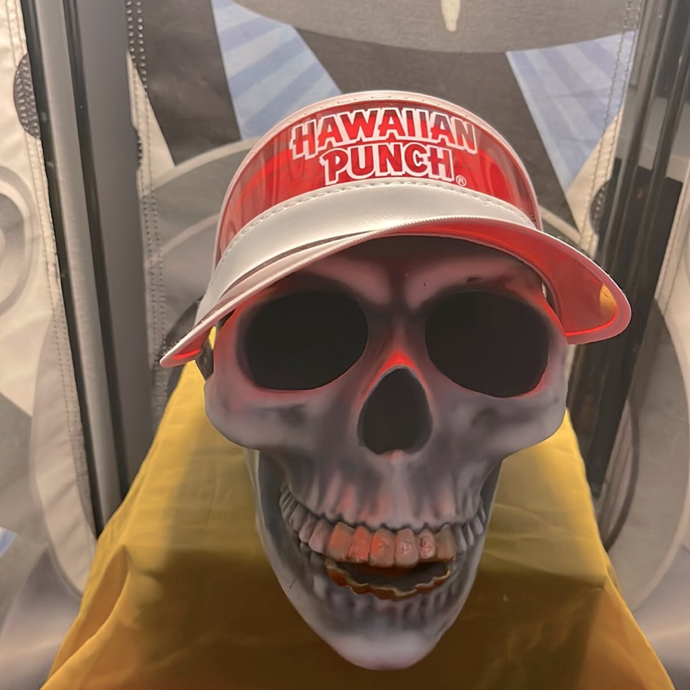 Hawaiian Punch visor
